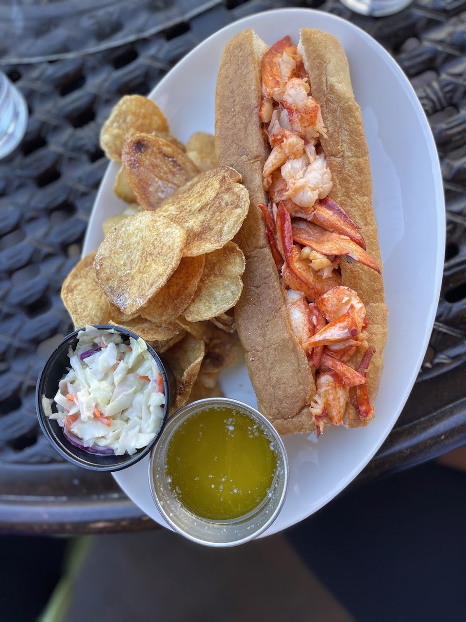 Lobster Roll with Chips